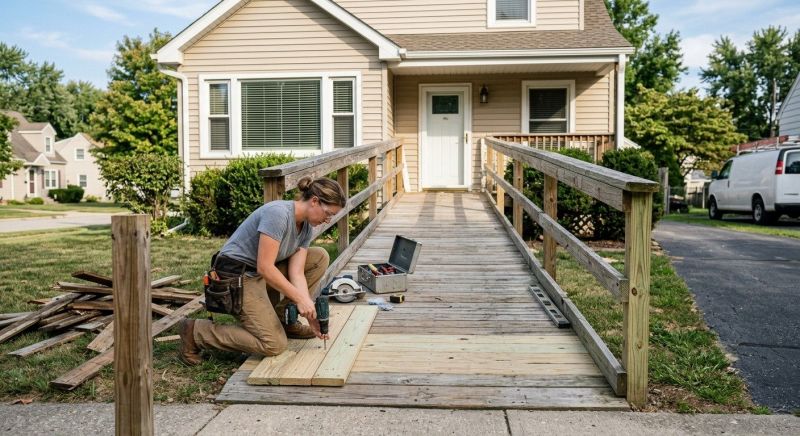 Disability Ramp Repair in Kansas City, KS