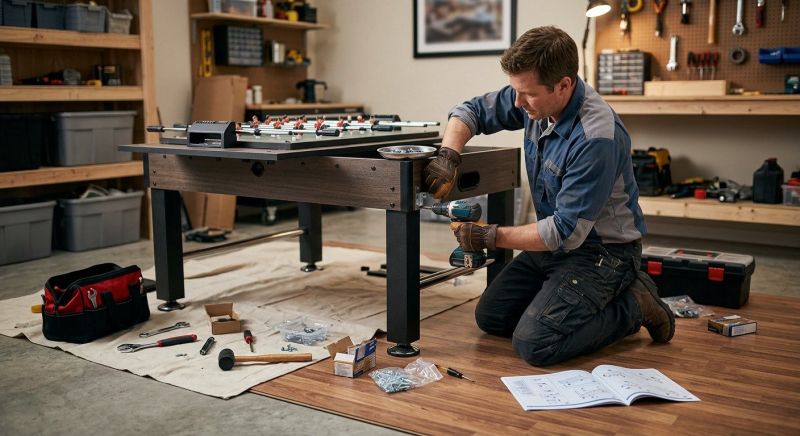 Game Table Assembly in Kansas City, KS