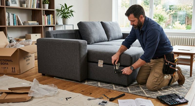 Sofa Assembly in Kansas City, KS