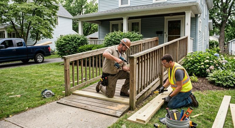 Wood Ramp Repair in Littleton, CO